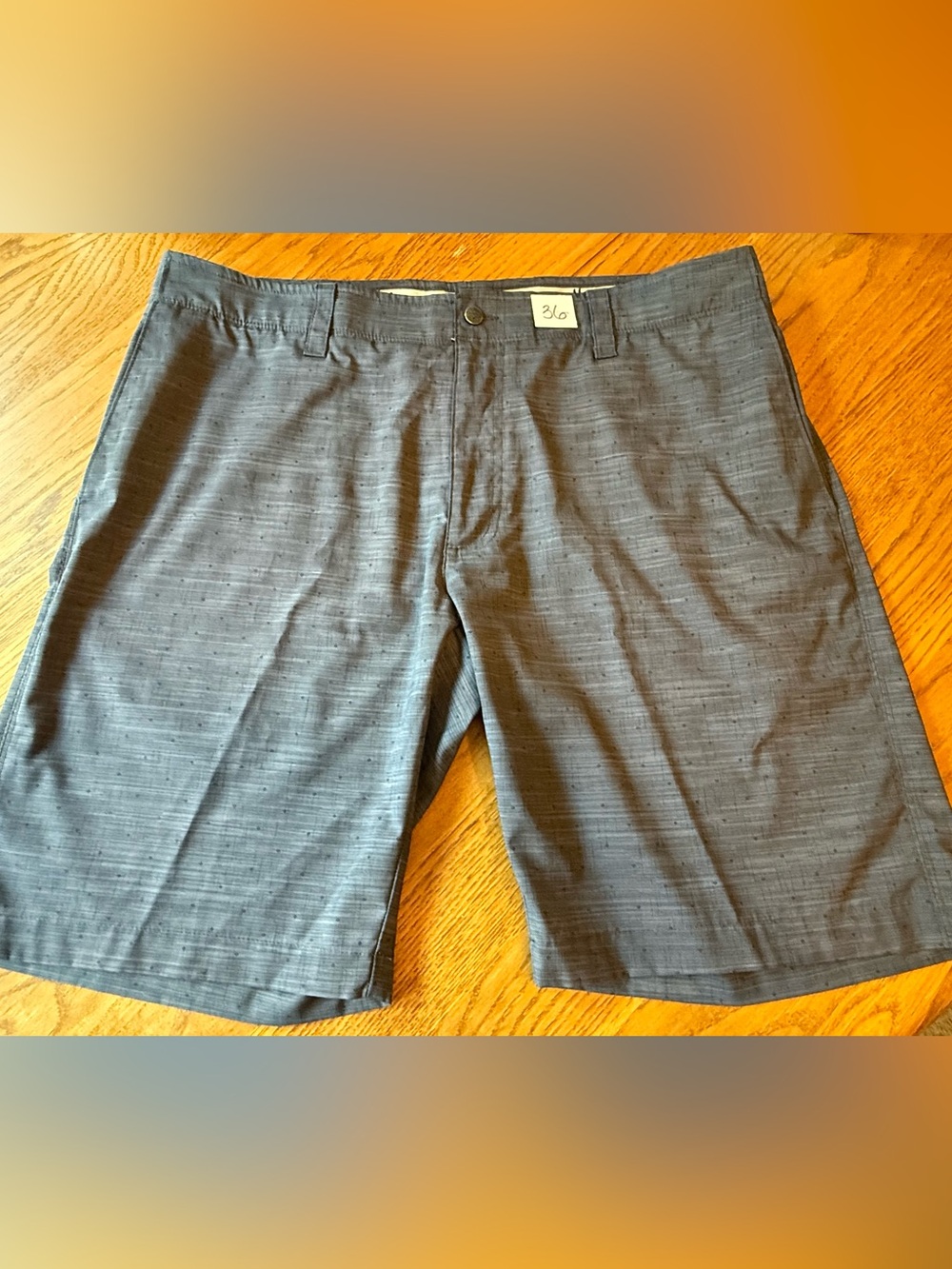 Callaway Men's Heathered Slate Gray Golf Shorts